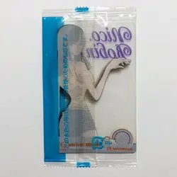 S5634 Nico Robin Japanese One Piece Morinaga Wafer Clear Card SEALED M14 - Image 2