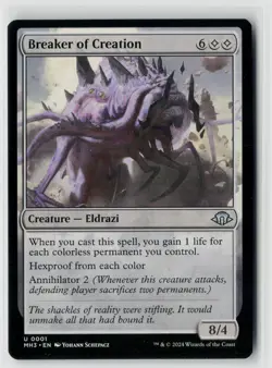 MTG Modern Horizons 3 Breaker Of Creation x4 NM Uncommon - Image 1