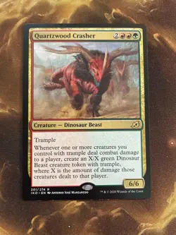 Quartzwood Crasher - Ikoria: Lair of Behemoths - Near Mint MTG - Image 1