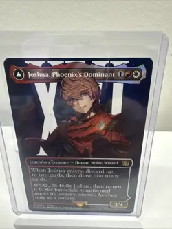 Joshua, Phoenix's Dominant (Borderless) (Surge Foil) Final Fantasy Foil - Image 1