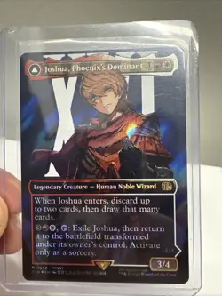 Joshua, Phoenix's Dominant (Borderless) (Surge Foil) Final Fantasy Foil - Image 2
