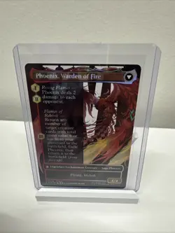 Joshua, Phoenix's Dominant (Borderless) (Surge Foil) Final Fantasy Foil - Image 3
