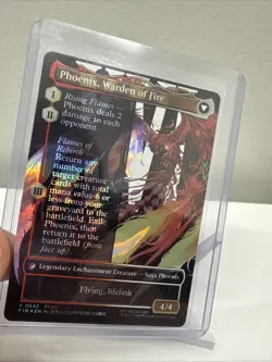 Joshua, Phoenix's Dominant (Borderless) (Surge Foil) Final Fantasy Foil - Image 4