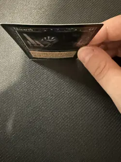 Unearth RARE FOIL 72/143 Urza's Legacy - Magic The Gathering 1999 - Image 4