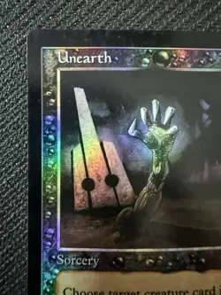 Unearth RARE FOIL 72/143 Urza's Legacy - Magic The Gathering 1999 - Image 5