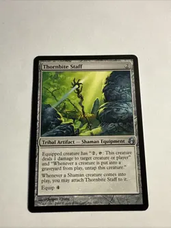 Thornbite Staff x1 Morningtide 1x Magic the Gathering MTG NM/LP Unplayed - Image 1