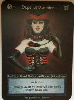 Daperyll Vampire Non Foil - Sorcery Contested Realm Beta - Image 1