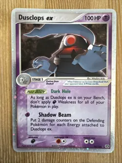 Pokemon TCG - Dusclops EX 94/106 - Holo Rare EX Emerald - LP - Image 1
