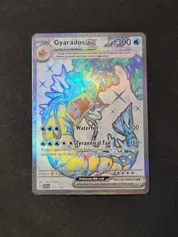 Pokemon TCG Gyarados EX Ultra Rare Holo Scarlet & Violet SVI Base Set 225/198 - Image 1