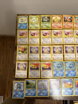 Pokemon 1st Edition Vaporeon Holo/fossil/Charmander/Bulbasaur Lot 128 - Image 4