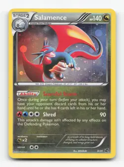 Pokemon TCG - Salamence (Cosmos Holo) 008/020 MP Holo Promo Blister Exclusives - Image 1