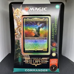 MTG Cabaretti Cacophony Streets of New Capenna Commander Deck Unopened - Image 1