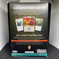 MTG Cabaretti Cacophony Streets of New Capenna Commander Deck Unopened - Image 2