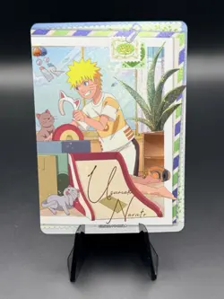 Naruto Uzumaki NRSA01-PU-006L4 Naruto Kayou Card Heavens Scroll NM English - Image 1