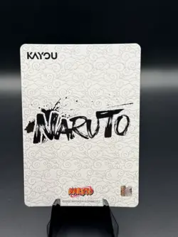 Naruto Uzumaki NRSA01-PU-006L4 Naruto Kayou Card Heavens Scroll NM English - Image 2