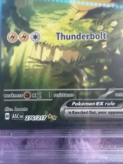 Pikachu EX Full Art Holo 2016 Ascended Heroes BGS 9.5 Pokemon Card - Image 2