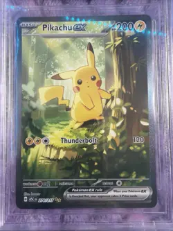 Pikachu EX Full Art Holo 2016 Ascended Heroes BGS 9.5 Pokemon Card - Image 4