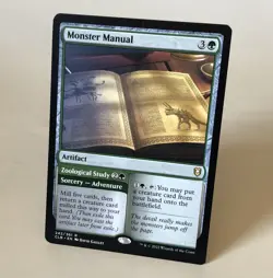 MTG Monster Manual - CLB NM - Image 1