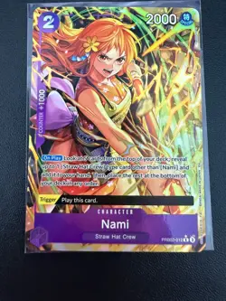 Nami Parallel Alt Art English PRB02-012 The Best Vol.2 One Piece Card - Image 1