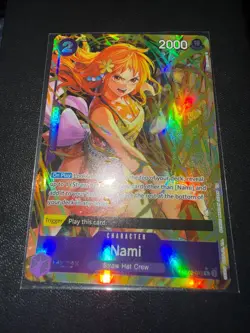 Nami Parallel Alt Art English PRB02-012 The Best Vol.2 One Piece Card - Image 4
