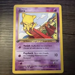Abra, Dark Kadabra, Dark Alakazam - Team Rocket - Pokemon Card - Image 3