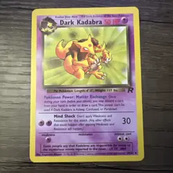 Abra, Dark Kadabra, Dark Alakazam - Team Rocket - Pokemon Card - Image 5