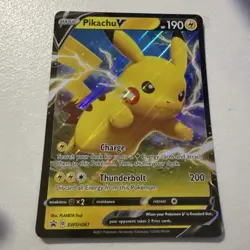 Pikachu V SWSH061 Jumbo Cards Holo - Image 1