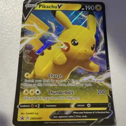 Pikachu V SWSH061 Jumbo Cards Holo - Image 2