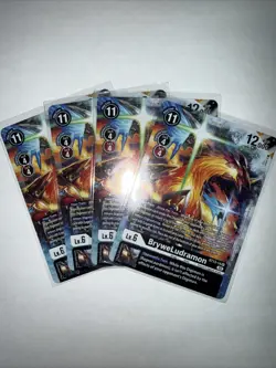 BryweLudramon ST13-14 Playset Starter Deck RagnaLoardmon Digimon Card Game x4 - Image 1