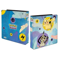 Ultra Pro Pokemon TCG Pikachu Mimikyu Portfolio Album 3 Ring Binder Card Holder - Image 1
