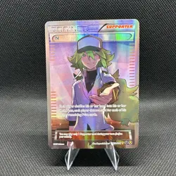 Pokemon TCG N Trainer Supporter Full Art Ultra Rare Card 105a/124 XY - Image 1