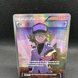 Pokemon TCG N Trainer Supporter Full Art Ultra Rare Card 105a/124 XY - Image 2