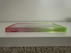 PSA Graded Card Case / Slab Bumper Guard - New - Pink & Green - Image 2