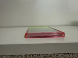 PSA Graded Card Case / Slab Bumper Guard - New - Pink & Green - Image 3