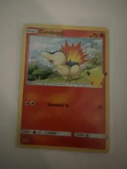 2021 Pokemon McDonald's 25th Celebration's Holo Pikachu Charmander Choose Card - Image 4
