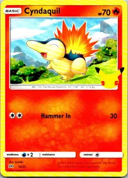 2021 Pokemon McDonald's 25th Celebration's Holo Pikachu Charmander Choose Card - Image 5