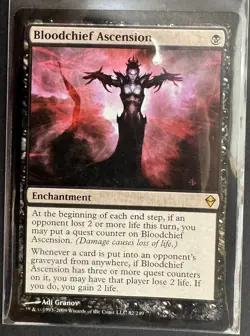 Mtg BLOODCHIEF ASCENSION NM Zendikar 82/249 -Argo- - Image 2