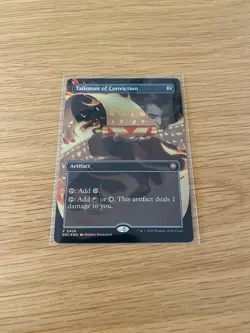 Talisman of Conviction | P 0428 | MTG | Secrets of Strixhaven Codex Bundle Promo - Image 1