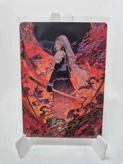 MTG | Final Fantasy | ART SERIES | Nibelheim Aflame 35/53 | GOLD STAMP SIGNATURE - Image 1