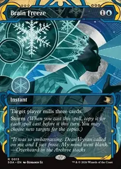 Brain Freeze - Mystical Archives - Secrets of Strixhaven - MtG - NM - Image 1