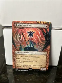 Hexing Squelcher (Showcase) MTG Lorwyn Eclipsed Rare NM Pck Fresh - Image 1