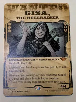 Gisa, the Hellraiser (Showcase) Outlaws of Thunder Junction - MTG MYTHIC - Image 1