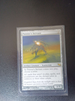 Painter’s Servant Shadowmoor SHM MTG Rare Artifact Creature - Image 1