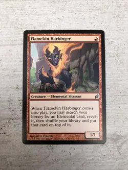 MTG Flamekin Harbinger X1 Lorwyn edition uncommon - Image 1