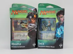 Set Of (2) Ixalan Planeswalker Decks Huatli & Jace English - New Sealed MTG - Image 1