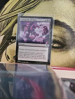 Extinguish All Hope 157 Uncommon Commander Masters Magic: The Gathering NM - Image 1