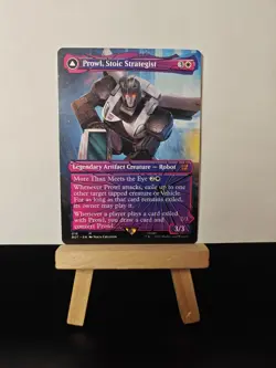 Prowl, Stoic Strategist (Shattered Glass) #16 Transformers BOT Magic MTG - Image 1