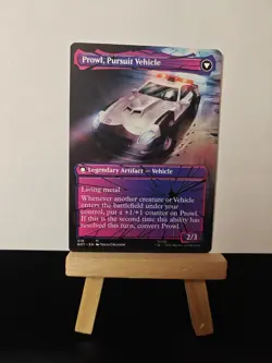 Prowl, Stoic Strategist (Shattered Glass) #16 Transformers BOT Magic MTG - Image 2