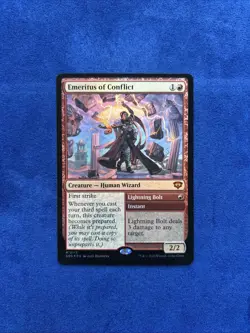 Emeritus of Conflict Secrets of Strixhaven Foil - Image 1