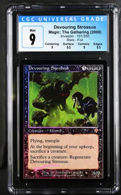 DEVOURING STROSSUS Invasion Foil Rare CGC 9 Q++ MTG [Nostalgium] - Image 1